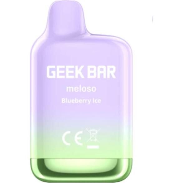Vape Desechable Geek Bar Meloso Mini Blueberry Ice 1500 Puffs