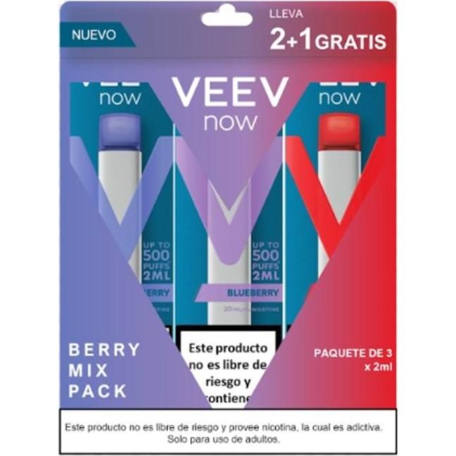 Oferta 2+1 Gratis - Vapes Veev Now Berry Mix 2 ml