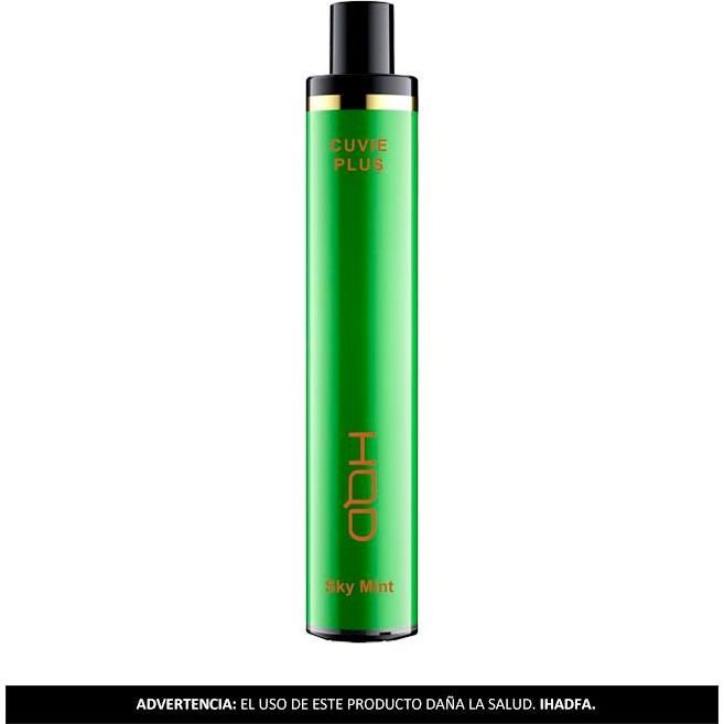 Vape HQD Cuvie Plus Sky Mint 5% De Nicotina 1200 Puffs 1 Unidad