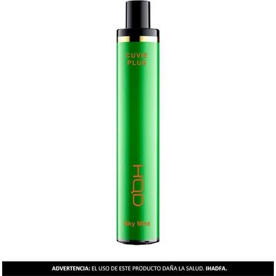 Vape HQD Cuvie Plus Sky Mint 5% De Nicotina 1200 Puffs 1 Unidad