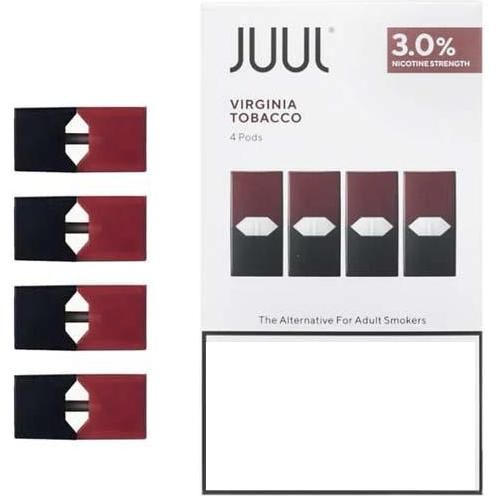 Cartuchos Juul Virginia Tabaco 3%
