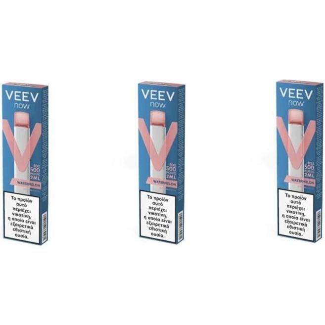 Vaporizador Veev Now Clasic 500 Puffs 3 Unidades