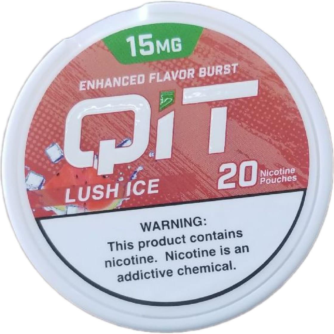 Pouches Qit Lush Ice 15 De Nicotina 1 Unidad