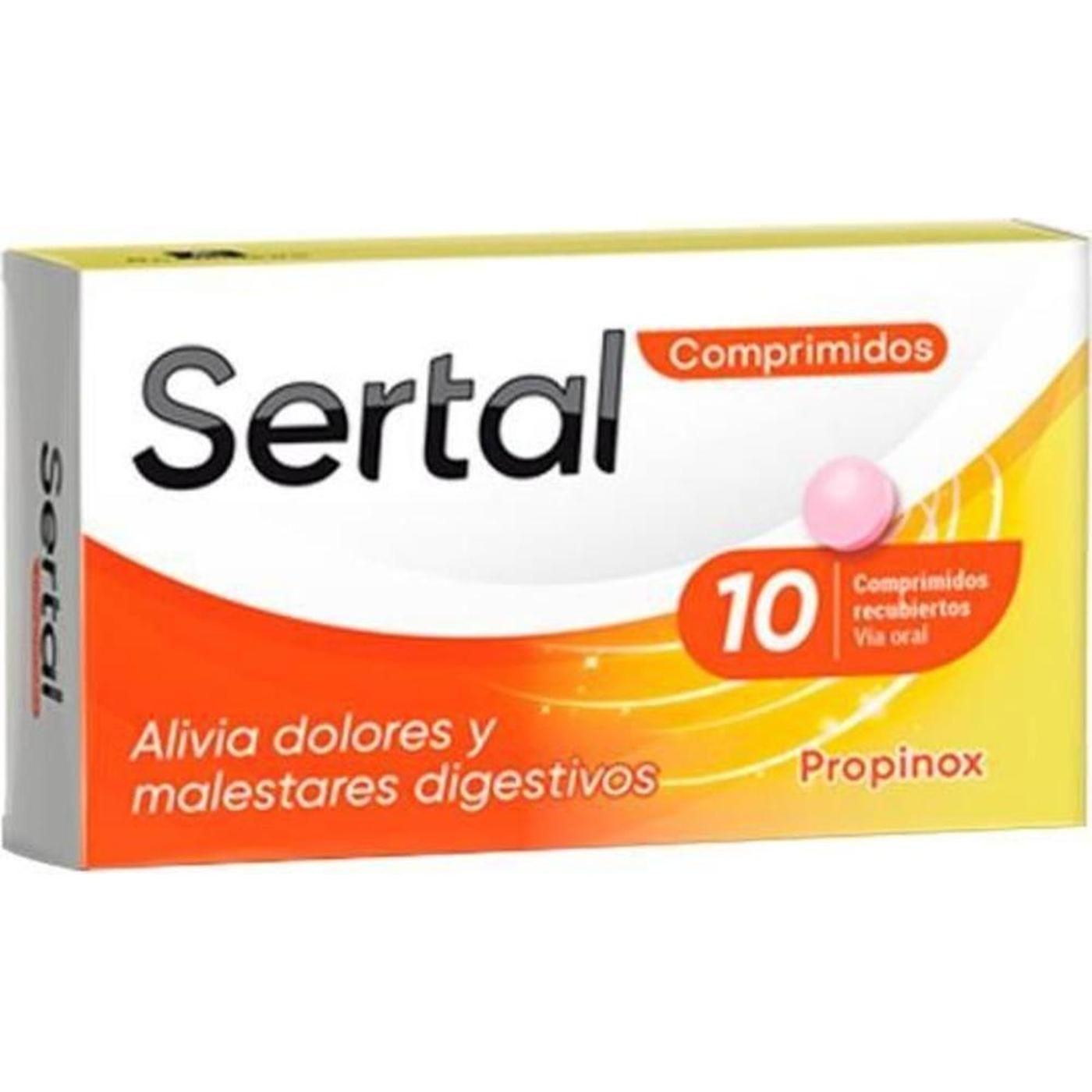 Analgésico Sertal Compuesto Comprimidos 10 Unidades