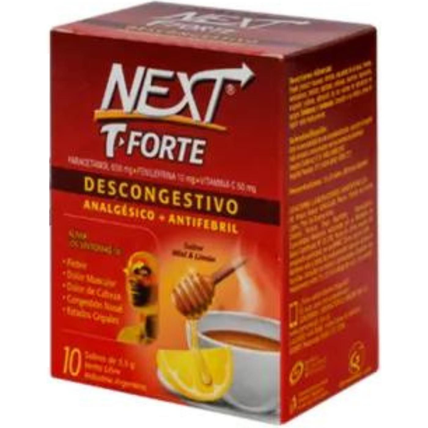 Descongestivo Next Forte 10 Unidades