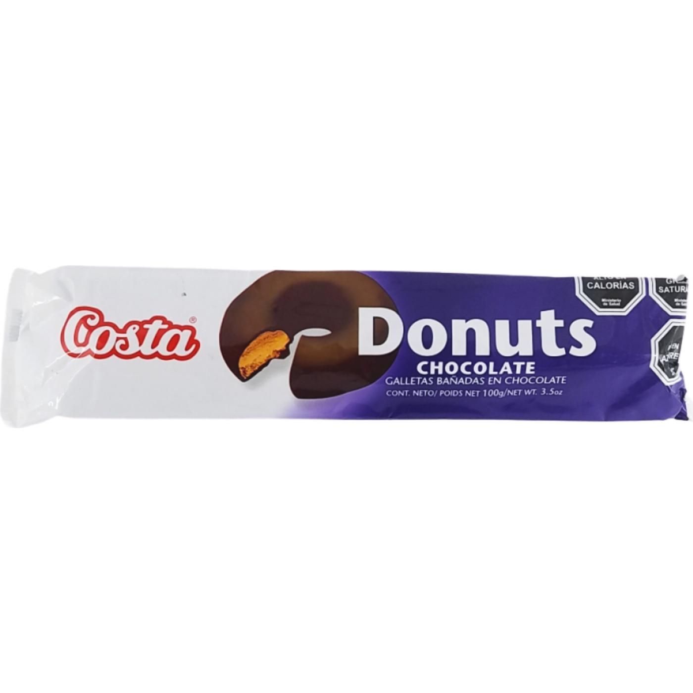 Galleta Chocolate Leche Donuts 100 G Costa