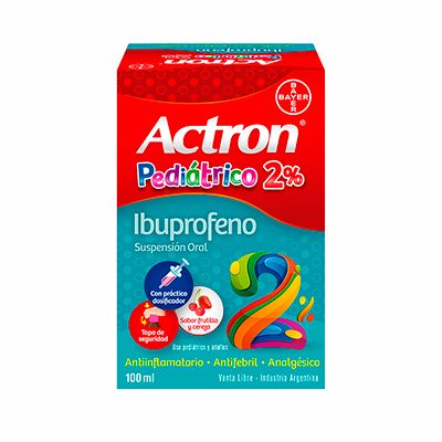 Actron Pediatrico 2%, Suspensión Oral X 100 Ml