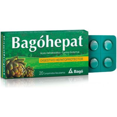 Bagohepat Digestivo Hepatoprotector 20 Unidades