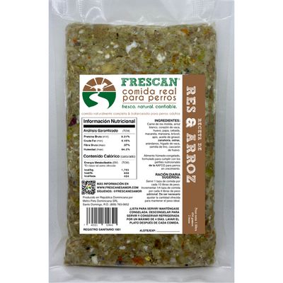 Frescan Res y Arroz 1lb