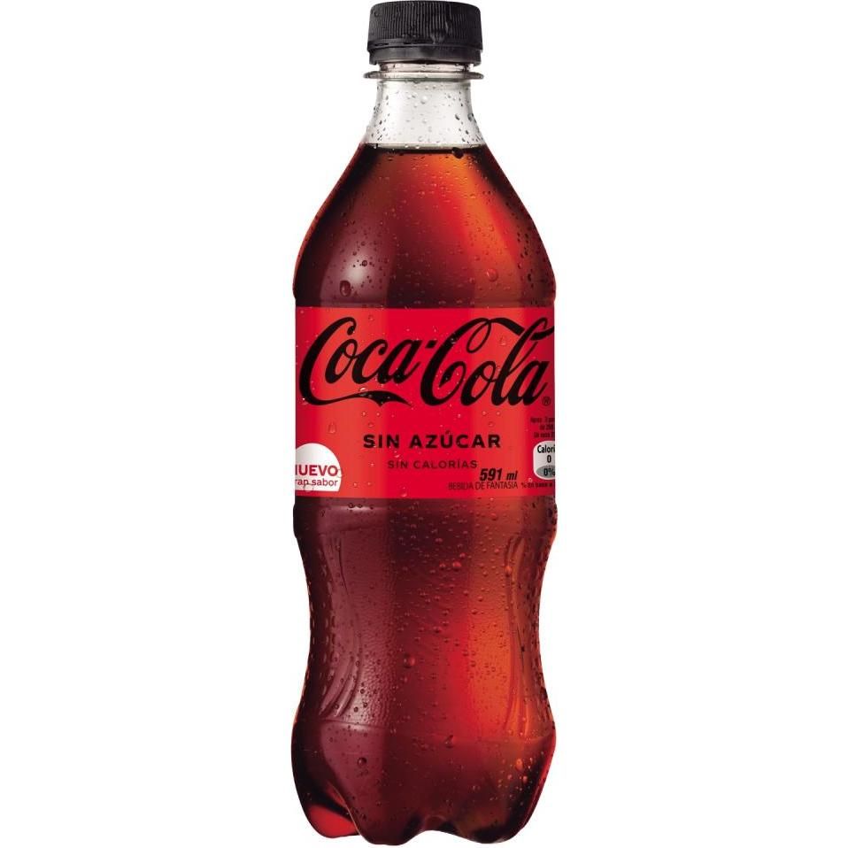 Bebida Sin Azucar 591 Cc Coca Cola
