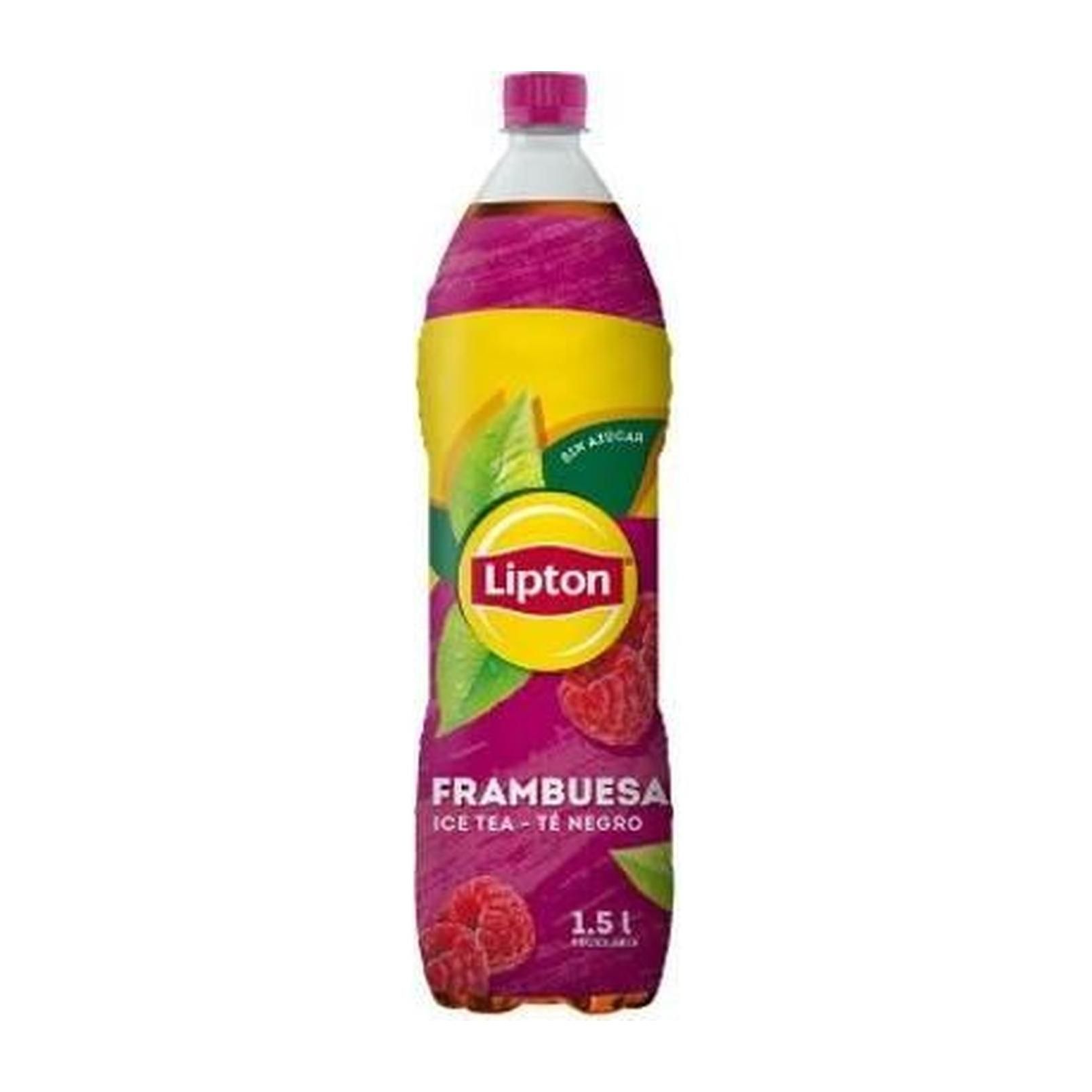 Ice Té Negro Lipton Frambuesa 1.5 L