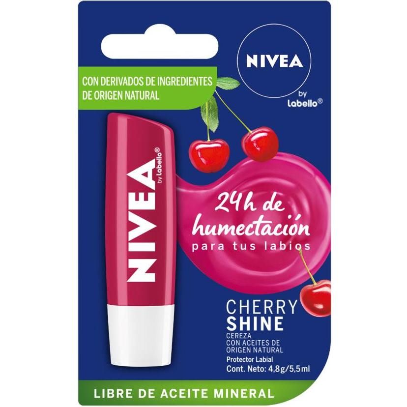 Balsamo Labial Nivea Cherry 4.8 g