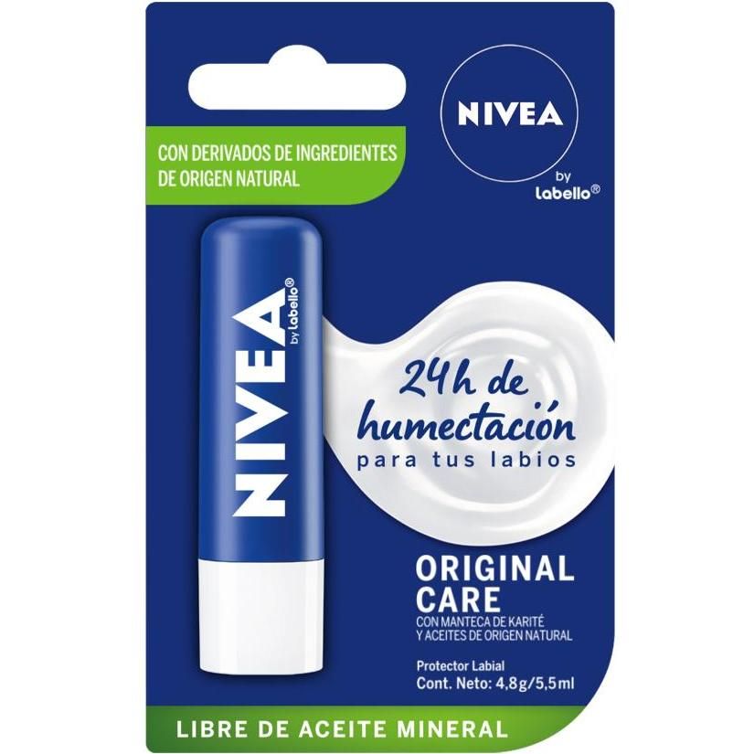 Protector Labial Nivea Cuidado Bísico 4.8 g