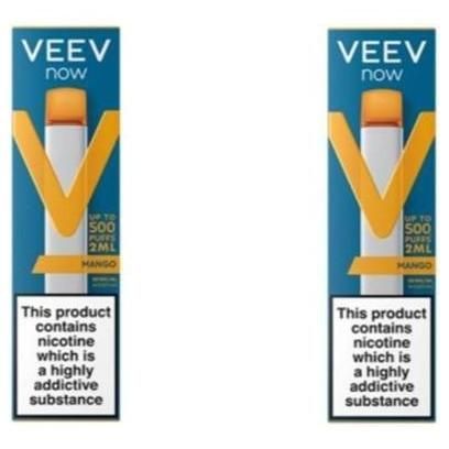 Vaporizador Veev Now Peach 500 Puffs 2 Unidades