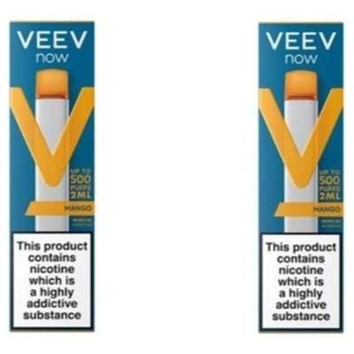 Vaporizador Veev Now Peach 500 Puffs 2 Unidades
