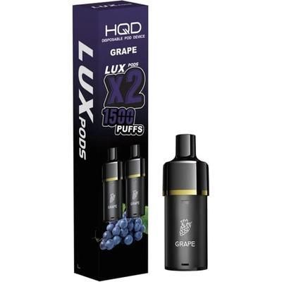 Cartucho Para Vape Hqd Lux Grape 2 pack 1 Unidad