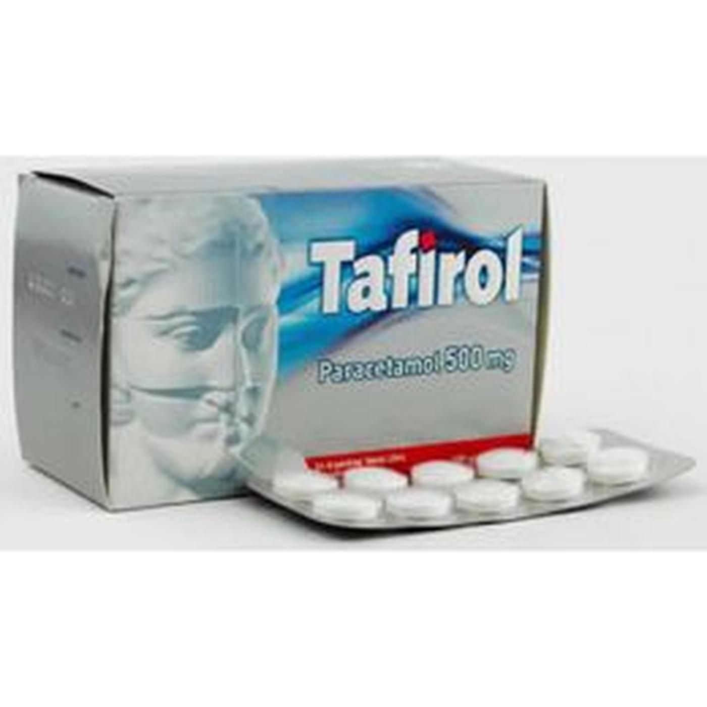 Paracetamol Tafirol 500 mg 10 Unidades