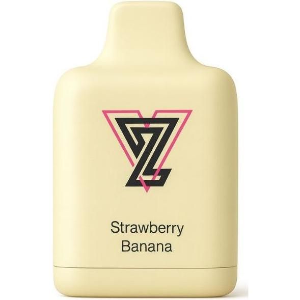 Cartucho Vizzel Peach Strawberry Banana 8000 Puffs 1 Unidad