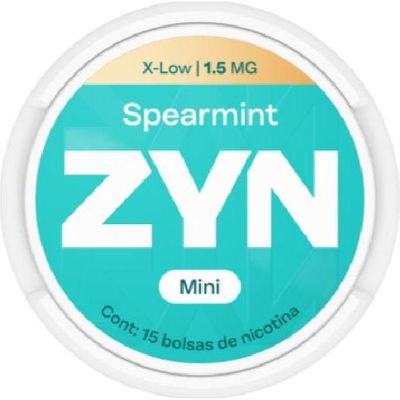 Bolsitas De Nicotina Spearmint Zyn 1.5 mg