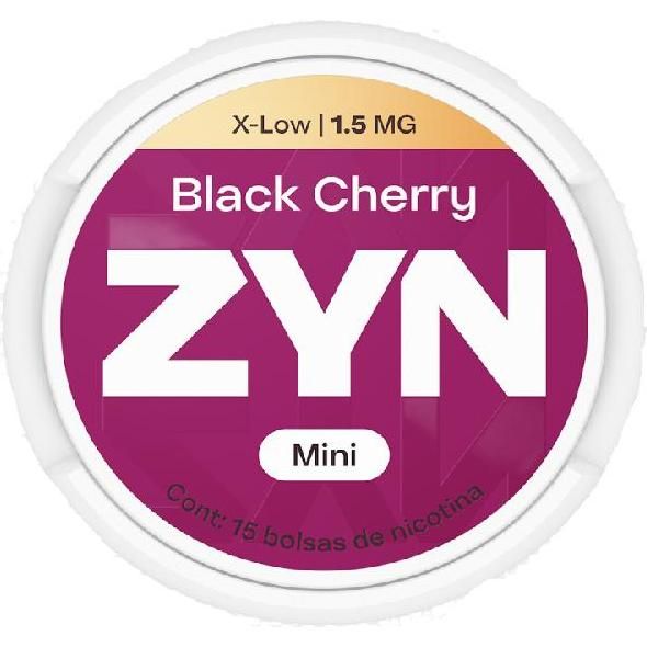 Bolsitas De Nicotina Black Cherry Zyn 1.5 mg