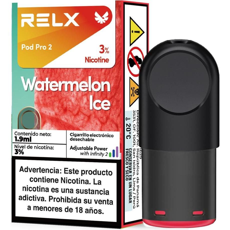 Vape Relx Pod Sandía 900 Puffs