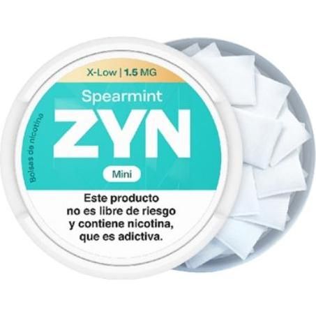 Pouches Spearmint Mini Zyn 1.5 MG
