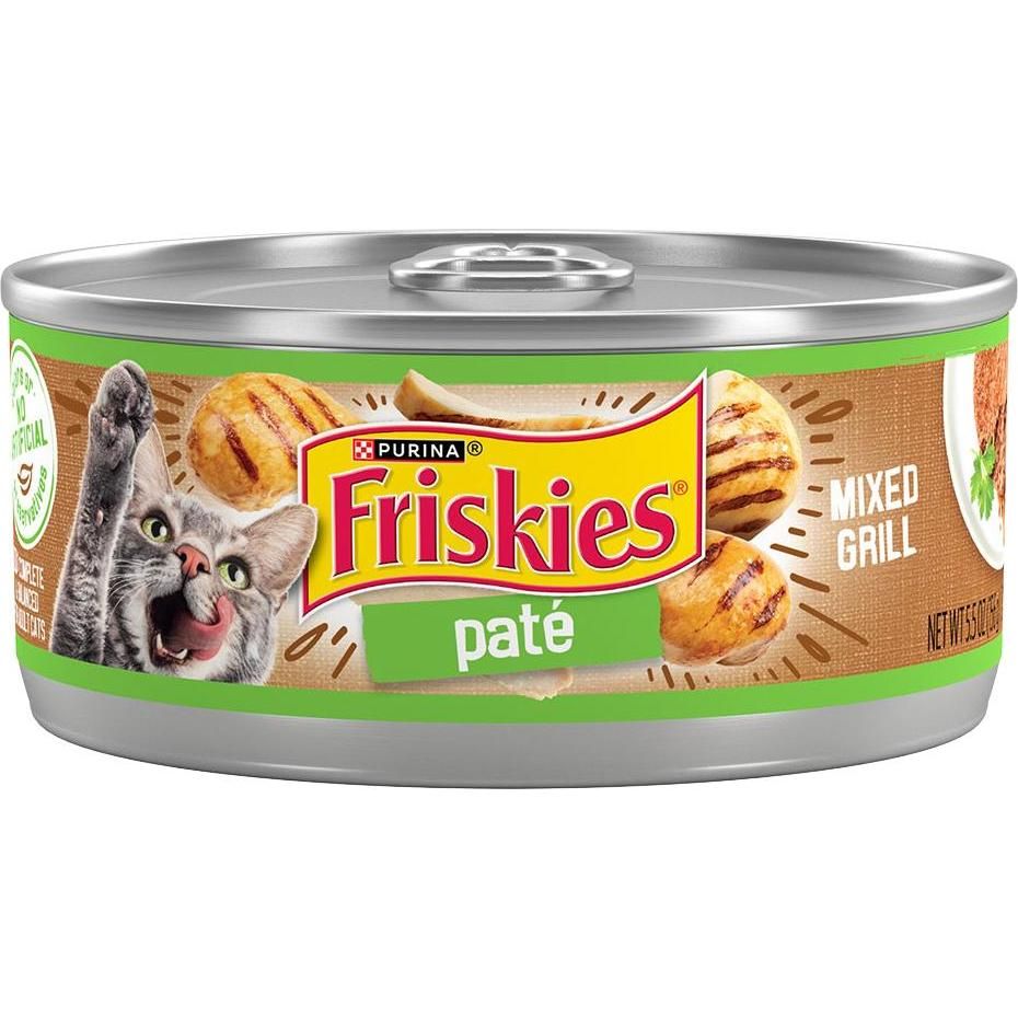 Alimento para Gatos Friskies Paté Mixed Grill Purina 5.5 Oz