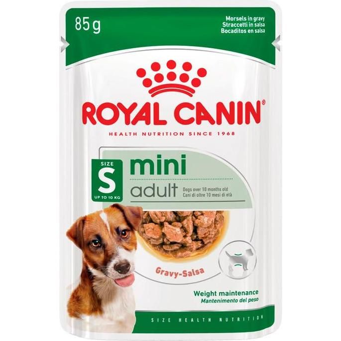 Sobre Humedo Royal Canin Mini Adulto 85g