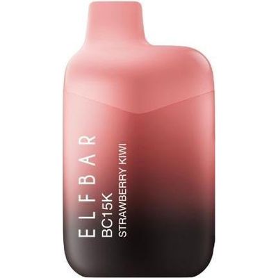 Vape Desechable Elfbar Strawberry Kiwi De 15000 Puffs 5 De Nicotina 1 Unidad