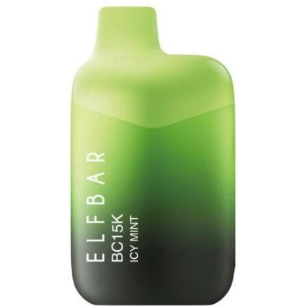 Vape Desechable Elfbar Icy Mint De 15000 Puffs 5 De Nicotina 1 Unidad