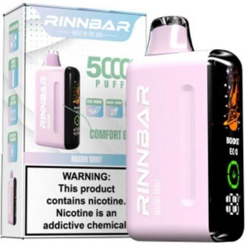 Desechable Rinnbar Miami Mint 50000 Puff 1 Unidad